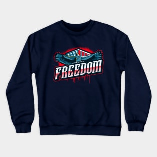 Wings of Freedom Crewneck Sweatshirt